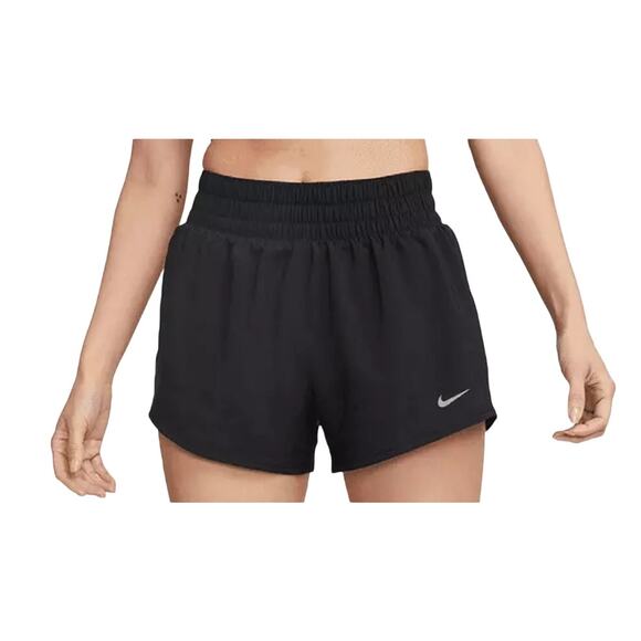 Nike Dri Fit Women's Black Pull On Running Shorts Small - Picture 1 of 10